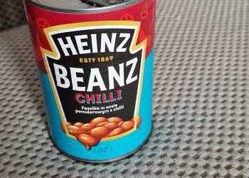 Heinz Fasolka w sosie pomidorowym z chilli 390g