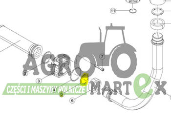 0002129020, 2129020 PIERŚCIEŃ USZCZELNIAJĄCY CLAAS