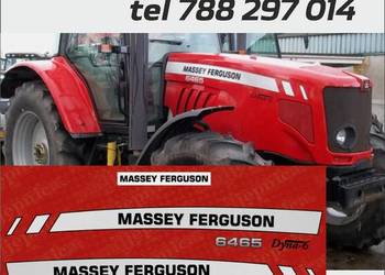 Naklejki Massey Ferguson super mocne zamienniki