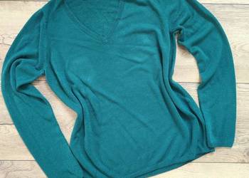 Zielony sweter Marks Spencer 42 Jumper Vintage y2k