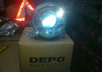 BMW E34 REFLEKTOR. (LAMPA) ZEW. PR . NOWY  SOCZEWKA