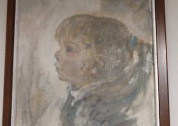 Obraz portret dziewczynki HFALK nr 327  FiaF