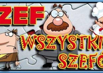Tabliczka 3D trójwymiarowa - Szef