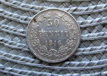 Finlandia 50 Penia 1916r - SREBRO