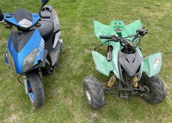 Quad 4t 125cm i skuter 2t keeway matrix 50