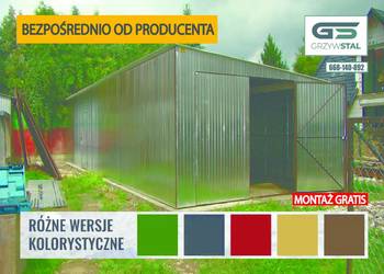 Garaż Blaszany , Hala Blaszana , Magazyn Blaszany ,Blaszak - GRZYWSTAL