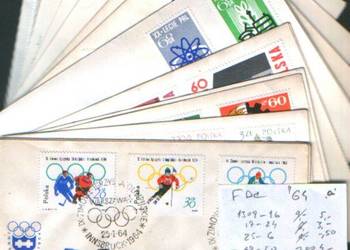 Kop. FDC  Rocz. 1964