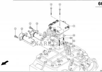 Claas Lexion 580 SIŁOWNIK HYDRAULICZNY 0000402681 (Napęd jezdny; elektr.-h…