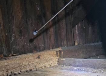 Zabezpieczanie drewna konstrukcyjnego, więźby dachu impregnacja / żelowanie