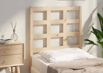 Wezgłowie łóżka 805x4x100 cm lite drewno sosnowe WM-817865