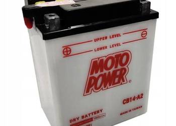 Akumulator motocyklowy MotoPower CB10L-A2 YB10L-A2 12V 11Ah