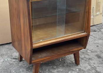 Szafka witryna vintage PRL Harghita