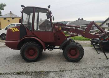 Kramer allrad 318 ładowarka lyzkokrokodyl widły