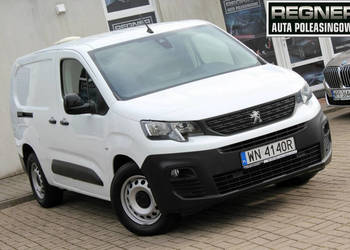 Peugeot Partner Premium Długi SalonPL FV23% Grz.Fotele Klimatronik Tempoma…