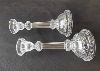 Stare nieużywane świeczniki nr. kat. 413 HSG Ząbkowice