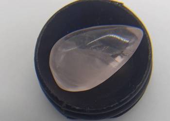 Piękny kwarc fantomowy różowy 22x14mm kolekcja a#6