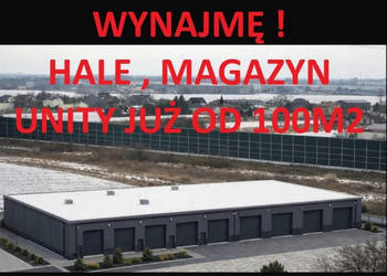 WYNAJMĘ HALE / MAGAZYN / POWIERZCHNIE DO PRZECHOWYWANIA