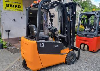 Wózek widłowy elektryczny HC Hangcha 1300kg Triplex przesuw