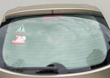 SZYBA TYLNA TYŁ KLAPY BAGAŻNIKA NISSAN MICRA K12