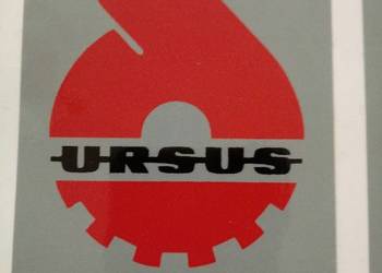 Ursus 1224 naklejka niedźwiedź