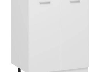 Szafka kuchenna biała 60x46x815 cm materiał drewnopochodny WM-801188