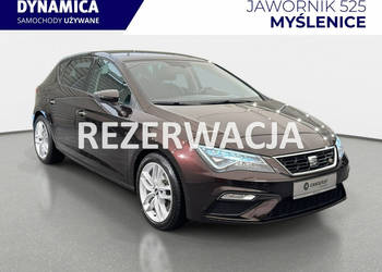 Seat Leon FR 1.5TSI 130KM M6 2019 r., sal. PL, NAVI, FullLink, przebieg 82…