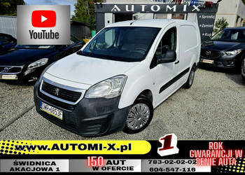 Peugeot Partner 1,6 D - Duża Paka - *Gwarancja* Zamiana *Automi-x.pl II (2…