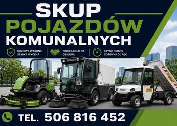 SKUP ZŁOMOWANIE POJAZDÓW KOMUNALNYCH- TRAKTORKÓW MELEXÓW ZAMIATAREK ITP...