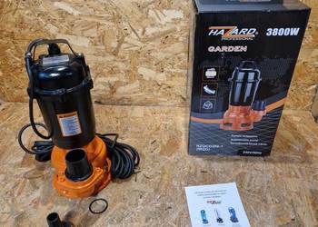 POMPA DO SZAMBA WODY Z DODATKOWYM NOŻEM TNĄCYM Hazard