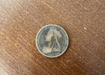 Moneta one penny z 1900 roku Moneta one penny z 1900 roku