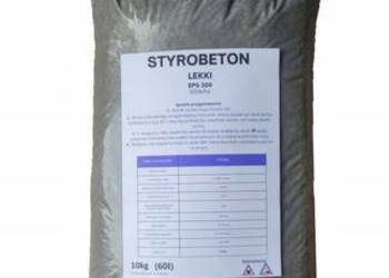Styrobeton w workach