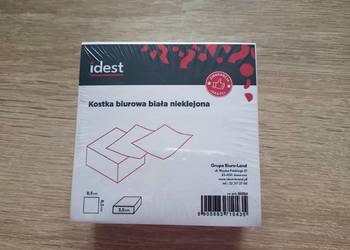 Kostka biurowa biała nieklejona 85x85x35mm