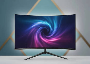 Zakrzywiony monitor gamingowy 27 cali 180Hz Full HD z FreeSync
