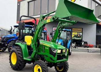 Ciągnik Traktor John Deere 3038E z ładowaczem 4x4 Silnik Yanmar 38KM