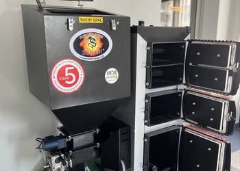 Kocioł z podajnikiem