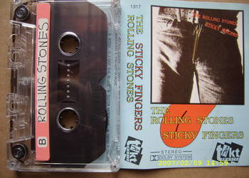 +   ROCK ,kaseta  ; THE ROLLING STONES--STICKY FINGERS.