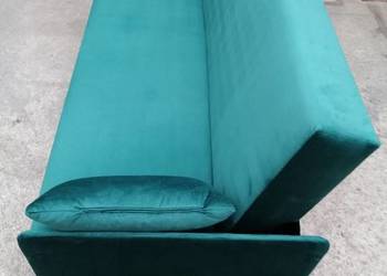 Sofa rozkładana z pojemnikiem na posciel