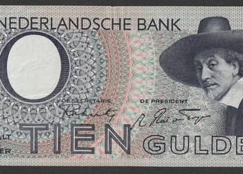 Holandia 10 guldenów 1943 - 6 AL - stan 2