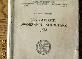 Biografia dworzanina i sekretarza króla Zygmunta Starego, z 1937r.