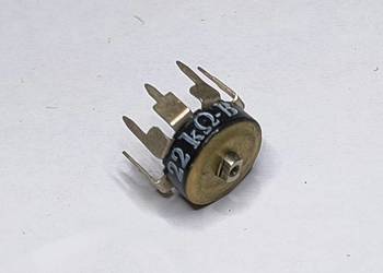 Potencjometr miniaturowy 22k B z wył. Unitra TELPOD