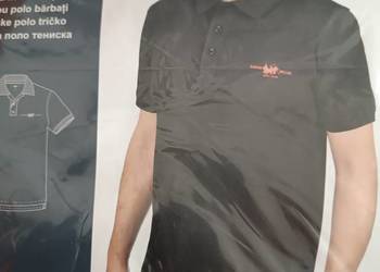 Harvey Miller koszulka polo męska czarna rozmiar XL 56/58 najwyższa jakość