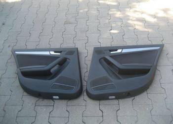 audi a4 b8 08-12r tapicerka boczek drzwi tył prawy lewy