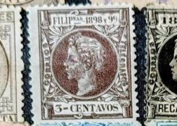 Hiszpania 1878 Filipiny 1898  -  bardzo stare