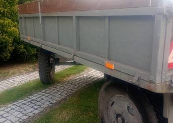 Przyczepa 4 tonowa sztywną