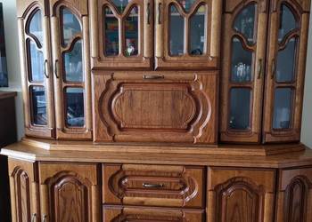 Komplet mebli: komoda, witryna, szafa,