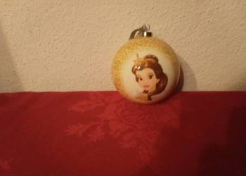 Plastikowa bombka Bella. Disney. Vintage