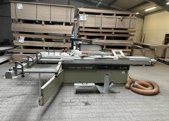 Piła formatowa scm hydro 3200 z podcinakiem KOMPLETNA solidna maszyna