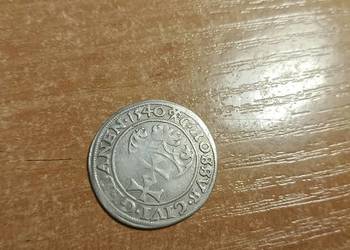 grosz gdański 1540 Zygmunt stary Oryginał .Ładny stan