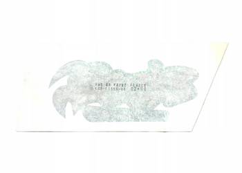 NAKLEJKA NA CZACHĘ YAMAHA CW50RS 1997 - 4SBF159900