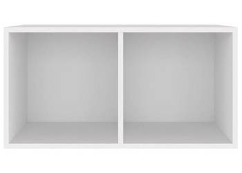 vidaXL Szafka na winyle, biała, 71x34x36 cm(SKU:800117)